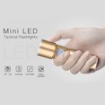 thumbnail image 3 of Decodeary Flashlight USB Mini Handheld LED Light Professional Torch Outdoor Small Emergency Torches for Camping Hiking Fishing Black, 3 of 9