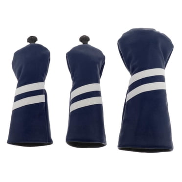 Golf en Bois, Conducteur en Bois, Bois de 3 Housses Protectrices Bleu