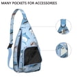 thumbnail image 4 of Shark Week Special Sling Backpack - Multiple Shark Species Educational Print, 4 of 4
