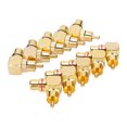 thumbnail image 4 of 5 Pairs  Right Angle Adapter, Gold Plated 90 Degree  Male To  Female Adapter Plug Connector For Audio Video AV TV, 4 of 8