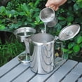 thumbnail image 4 of Percolateur Cafetière en Acier Inoxydable 9 Tasses Bouilloire à Infusion Rapide pour Camping en Plein Air, 4 of 9