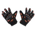 thumbnail image 1 of Miulika Gants de Moto Imperméables, Qualité Hivernale, Orange, m, 1 of 9