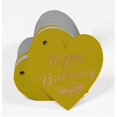 thumbnail image 3 of Inkdotpot Happy Birthday Bottle Tag Real Rose Gold Foil Favor Hang Tag 100 Pack, 3 of 6