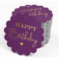 thumbnail image 4 of Inkdotpot Gold Foil Paper Hang Tags Happy Birthday Favor Tags 50 Piece, 4 of 6