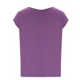 thumbnail image 4 of Birdeem Womens Solid Color Cap Sleeve Blouses T-Shirt Casual Loose Fit Basic Shirts Tank Tops, 4 of 8