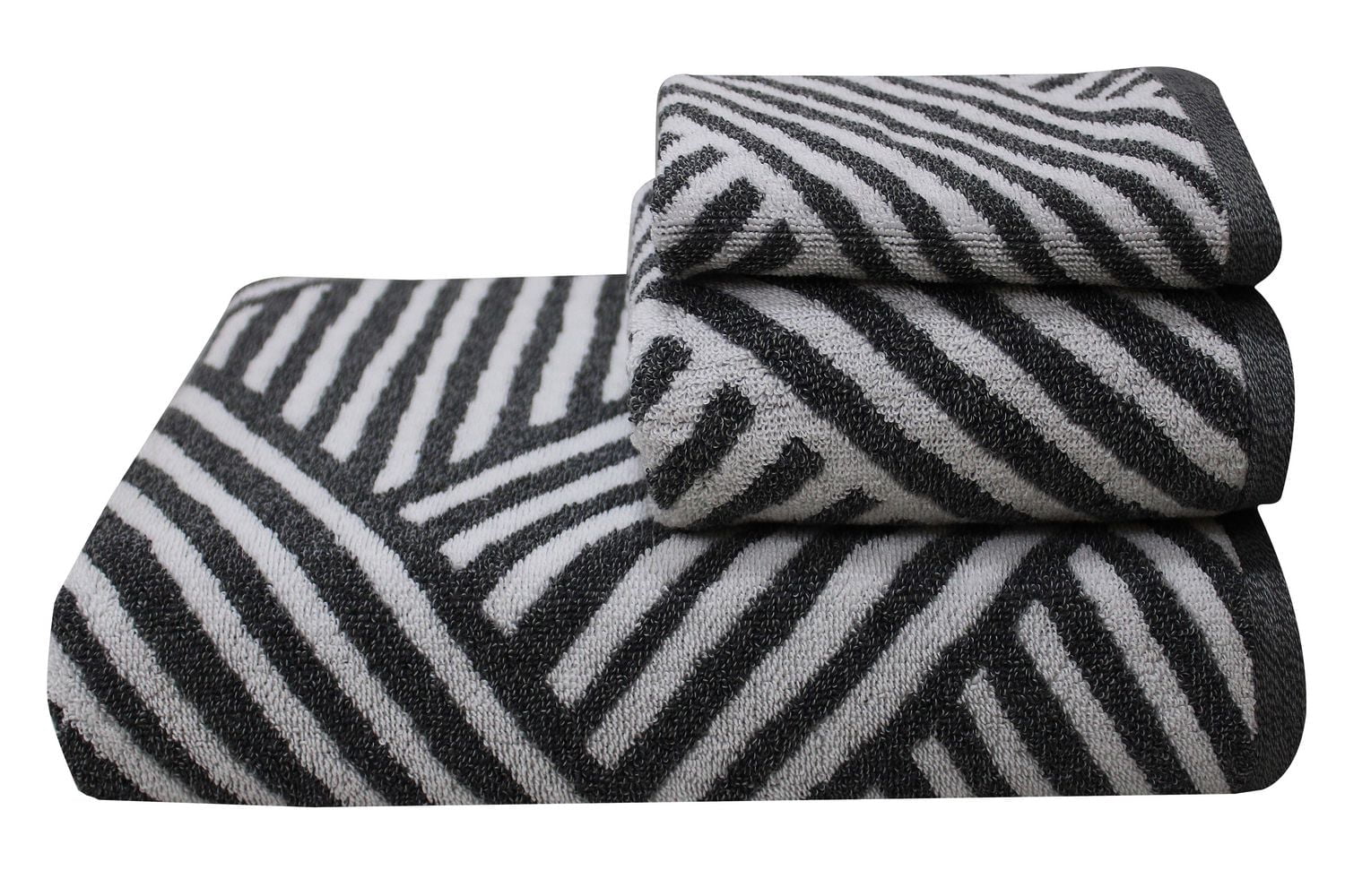 Hometrends Fashion Hand Towel, Charcoal, 1 Piece