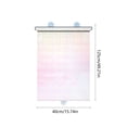 thumbnail image 3 of JZCHUNTOY Rideau Pare-Soleil Rétractable, Pare-Soleil à Double Usage pour Maison et Voiture, Store Enrouleur Isolant Thermique avec Protection UV, Installation Facile et Ajustable pour Fenêtre de Voiture, Balcon, Patio, 3 of 6