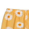 thumbnail image 4 of Toddler Baby Girl Bell Bottom Flared Pants Daisy Ruffle Pants Leggings Trousers, 4 of 6