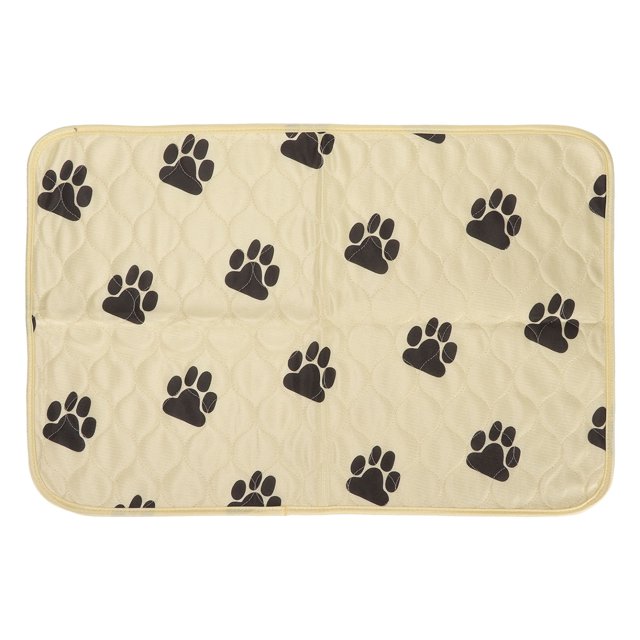 Tapis de Pipi pour Chiot, Tapis d'Entraînement pour Chien Imperméable Doux Anti-Fuite Bord Haute Densité Réutilisable Absorbant pour Intérieur