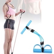 Vwrxbz Pedal Resistance Bands Sit Up Assistant Detachable 3 Tube Fitness Equipment Home Gym Workout Abdominal Exerciser