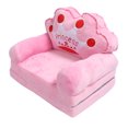thumbnail image 1 of Toddler Chair, Foldable Cloth Sponge Soft Fold Out Couch Bed Floor Cushion Armrest Sofa for Napping Playing Sleeping Reading, 1 of 8