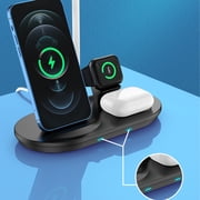 TopLLC Magnetic Wireless Charging Station,Upgraded 4 In 1 Wireless Charger Stand For WIreless Charger Station