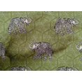 thumbnail image 4 of oneOone Organic Cotton Voile Fabric Elephant Block Decor Fabric Printed BTY 42 Inch Wide, 4 of 4