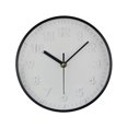 thumbnail image 1 of Estbridge Wall Clock Minimalist Japanese Design Large Wall Clock Silent Sweep Mechanism Kitchen Clock White &, 1 of 4