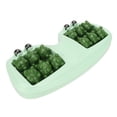 thumbnail image 3 of Dual Foot Massager Roller, Convenient To Store Foot Massager Roller 2 In 1  For Office Purple,Green, 3 of 8