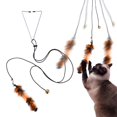 thumbnail image 3 of DOLITY Jouet pour Chat Bâton Drôle Accessoires Suspendus Exercice 25cm, 3 of 7