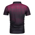 thumbnail image 4 of EGNMCR T-Shirts pour Homme Survêtement d'Été pour Hommes Tenues Courtes Mode Chemise Décontractée à Manches Courtes Chemise à Manches Courtes Col Rabattu Blouse et Chemise Cadeaux pour Hommes, 4 of 5
