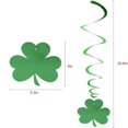 thumbnail image 2 of Decorations for Party, St. Patrick's Day Hanging Grass Leaf Theme Decoration Set with 18 Leaves and Strips for DIY Assembly, 2 of 9