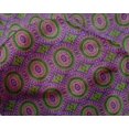 thumbnail image 4 of oneOone Silk Tabby Fabric Floral Mandala Block Print Fabric By The Yard 42 Inch Wide, 4 of 4