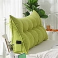 thumbnail image 2 of Triangular Headrest Pillow Back Support 50X60Cm, Ergonomic Bed Rest for Reading, Dormitory, Sofa, Bunk Beds, Detachable Cover, Lumbar Cushion X, 2 of 4