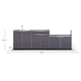 thumbnail image 4 of NewAge Products Outdoor Kitchen Aluminum 4 Piece Cabinet Set with Covers, 4 of 13