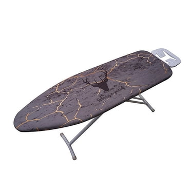 WinWay Cotton Anti-Heat Cover Ironing Board Cover Large Iron Thick Padded Machine Washable Slip On Marble Print Ironing Board Cover,3#