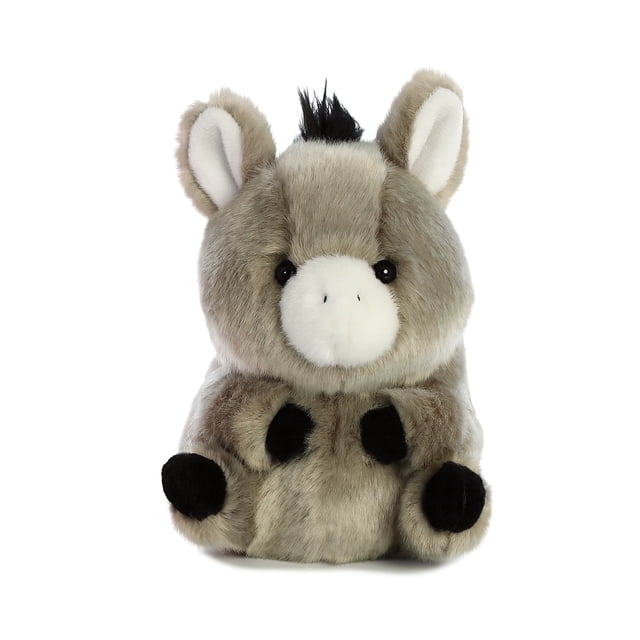Aurora Peluches Rolly Pets-Bray Donkey 5 Pouces
