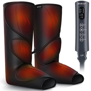 CINCOM Massager de jambe avec chaleur pour la circulation, masseur de pied et de veau FSA/HSA Admissibilité