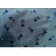 thumbnail image 4 of oneOone Cotton Silk Fabric Triangle Geometric Print Sewing Fabric BTY 42 Inch Wide, 4 of 4