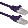 thumbnail image 1 of 25 ft. CAT6 Gigabit Flexible Molded Purple Patch Cord, 1 of 1