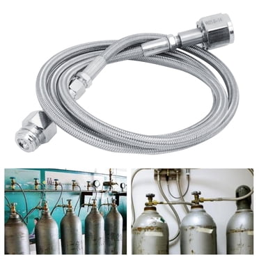 TOPINCN CO2 Soda Club,1.5m 60in for SodaStream Soda Club External Hose Adapter Kit Connector