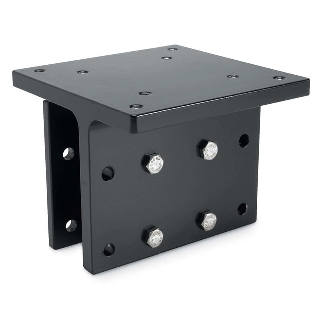 Cannon Downrigger Mount 2250940 Rail/Side Mount; Powder Coated Black; Aluminum Construction; Adapts Tubing Up To 1-1/2 Inch; Compatible With All Cannon Downriggers Except Mini-Troll