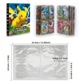 thumbnail image 3 of Trading Card Holder Card Album Binder, Protection Folder Book Collectible Card Album, 4-Pocket with 30-Pages 240-Trading Cards Capacity, Present for Children-AAC4, 3 of 5