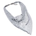 thumbnail image 1 of Collier pour Femmes Fête Filles Mode Collier Ajustable Ras-de-Cou Réglable Faux Dames Cérémonie Ras-de-Cou Décoration de Cou Bijoux Cadeau d'Anniversaire Argent, 1 of 7