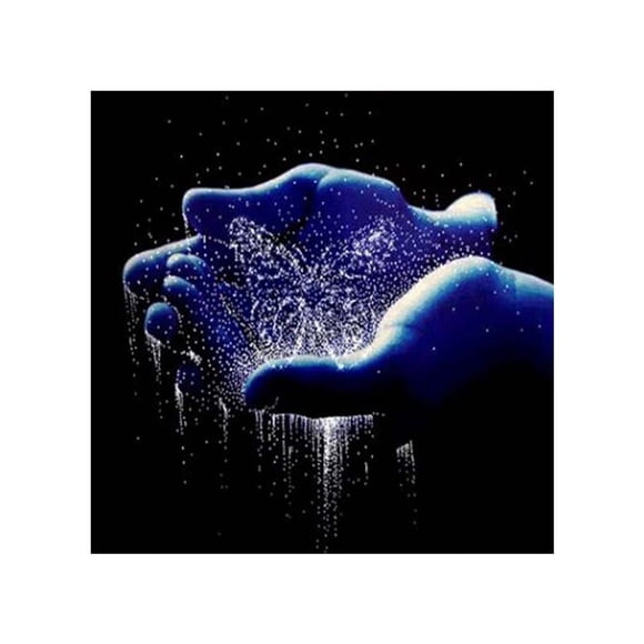 DIY 5D Resin Diamond Painting diamond needlework Diamond Magic Butterfly in Hands Embroidery Cross Stitch Mosaic Painting Picture