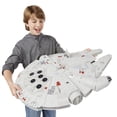 thumbnail image 3 of Ens. de jeu Faucon Millenium Star Wars série Les Héros, 3 of 3
