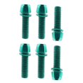 thumbnail image 2 of S SERENABLE 6Pcs Bike Stem Screws Bolts Kit Bicycle Disc Brake Screws for Riding Cycling Green, 2 of 9