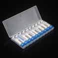 thumbnail image 2 of 1Pcs Hard Plastic Case Container Bag Case Organizer Box Case Holder Storage Box Cover 10 Slot Aa Aaa Battery Box, 2 of 6