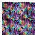 thumbnail image 4 of Soimoi Crepe Silk Fabric Leopard Animal Skin Printed Fabric 1 Yard 42 Inch Wide, 4 of 6