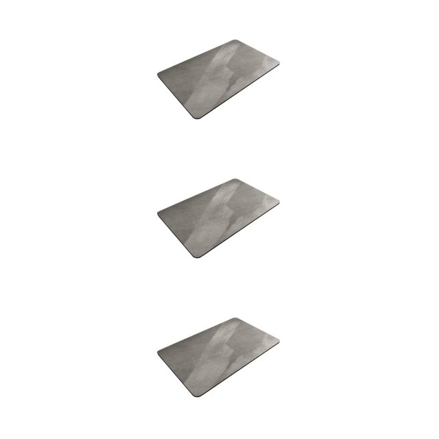 kurtrusly No Surface Bath Rug Anti-skid Bottom No Damage To Floor Bath Rug-Rubber Absorbent Quick GFT1104 40*60cm 3PCS