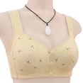 thumbnail image 4 of Birdeem Womans Embroidered Glossy Comfortable Breathable Bra Underwear No Rims, 4 of 6