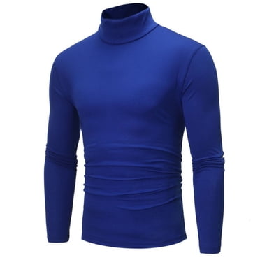 Ketyyh-chn99 Mens Shirts Golf Shirts Men 2024 Summer Pullover Crew Neck Relaxed Fit T-Shirt Blue,M