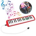 thumbnail image 4 of 37 Touches Piano Instrument de Musique Mélodique pour Débutants avec Sac de Transport (Rouge), 4 of 14