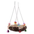 thumbnail image 2 of Bird Swing Perch Toy, Cage Hammock Standing Perch Toy Bird Hanging  Toy, Rattan  Bird Birds For Pets Parrots Animals, 2 of 8