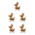 thumbnail image 2 of Ruiboury Party Decor Essential Christmas Foil Balloons With Exquisite Patterns Balloon Christmas Suitable For Any Places multicolor Reindeer 5Set, 2 of 6
