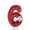 G, variant on Meitianfacai Baseball Birthday Candle 9th Baseball Cake Topper Decor Nine Year Candles Red Glitter Number 9 For Cupcake Topper Decorations Birthday Party Kids Adults