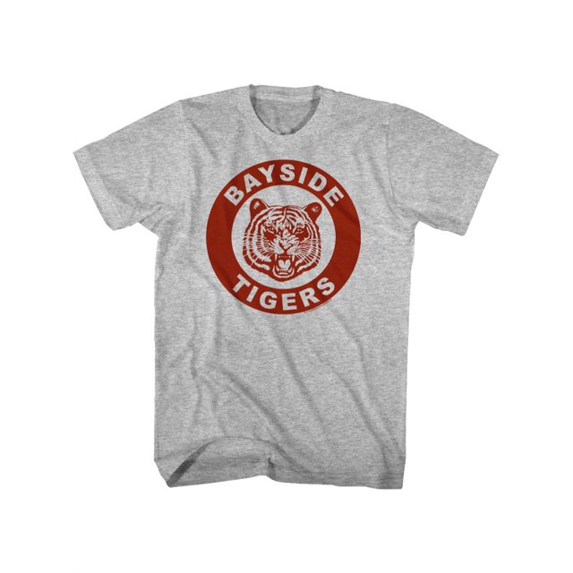 T-Shirt pour Adulte Gris Chiné « Saved By The Bell Bayside Redux »