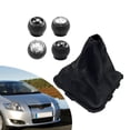 thumbnail image 2 of Gear Shift Lever Handball Dust Cover Shift Head For Toyota For Auris 2007-2013, 2 of 6