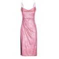 thumbnail image 4 of Gspmoly Robe pour Femmes, Mode Femmes Été Décontractée Unie à Col en V Camis Sans Manches Gilet Longue Robe Robes de Cocktail pour Femmes jusqu'à 60 % de Rabais, 4 of 6