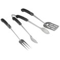 thumbnail image 3 of Avon Ensemble de 3 Outils de BBQ Pliants Noir et Argent 18 Pouces, 3 of 3
